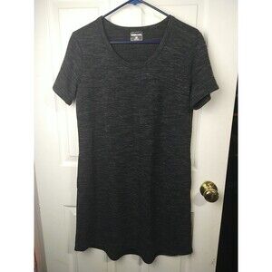 32 Degrees Cool Woman M Dress Grey Pocket T Shirt Midi Atheleisure Casual...